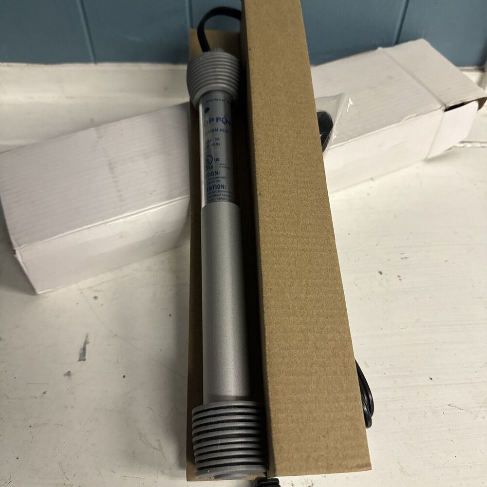 Top Fin 50w‎ H50 Aquarium Submersible Heater NEW 50 watts 15 Gallon Aquarium